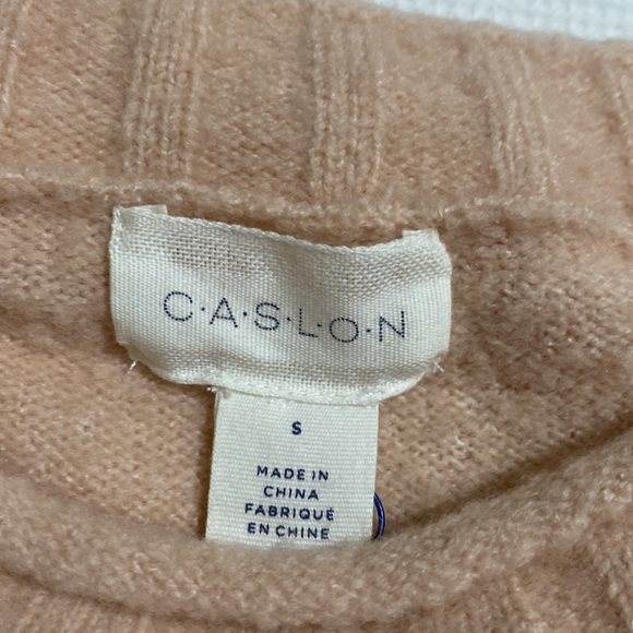 Caslon Rolled Crewneck Pullover Sweater Size S - Picture 8 of 9